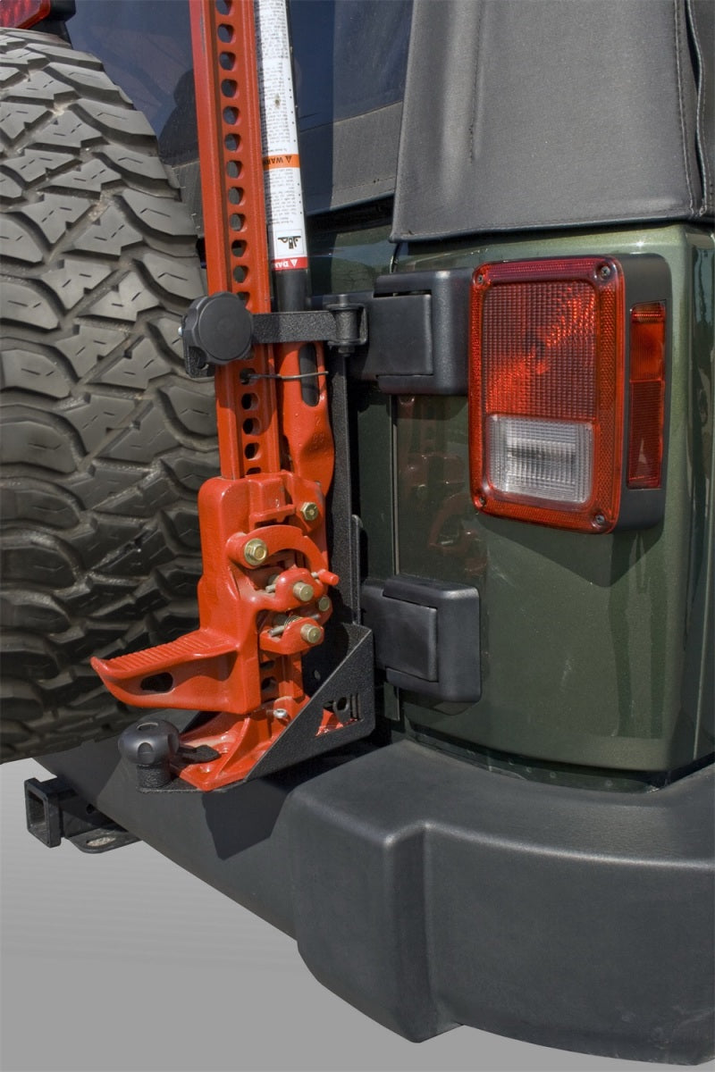 Rugged Ridge 11586.01 Off-road Jack Mounting Bracket 07-18 Jeep Wrangler JK