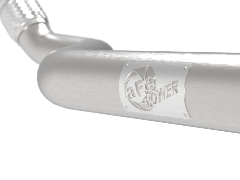 aFe 49-36428 afe POWER MACH Force-Xp 09-16 Audi A4/A5 B8 L4-2.0L(t) 304 SS 3in. Front Resonator Delete Pipe