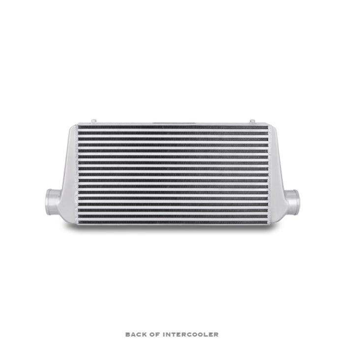 Mishimoto MMINT-UR Universal Silver R Line Intercooler Overall Size: 31x12x4 Core Size: 24x12x4 Inlet / Outle