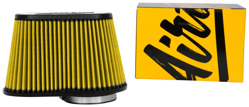 Airaid 724-128 Universal Air Filter - Cone 4-1/2in FLG x 11-1/2x7in B x 9x4-1/2inTx 7-1/4in H - Synthaflow