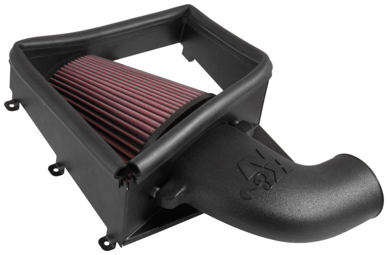 K&N Engineering 63-1132 K&N 2011-2016 BMW 535i L6-3.0L F/I AirCharger Performance Intake