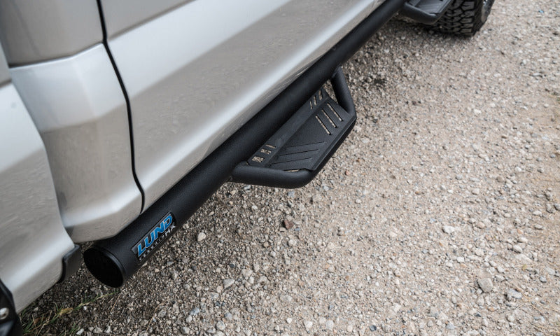 LUND 34641752 Lund 16-19 Toyota Tacoma Crew Cab Terrain HX Step Nerf Bars - Black