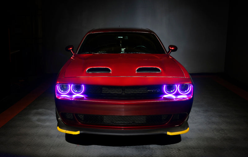 ORACLE Lighting 3990-332 Oracle 15-21 Dodge Challenger Dynamic Surface Mount Headlight Halo Kit - - Dynamic SEE WARRANTY