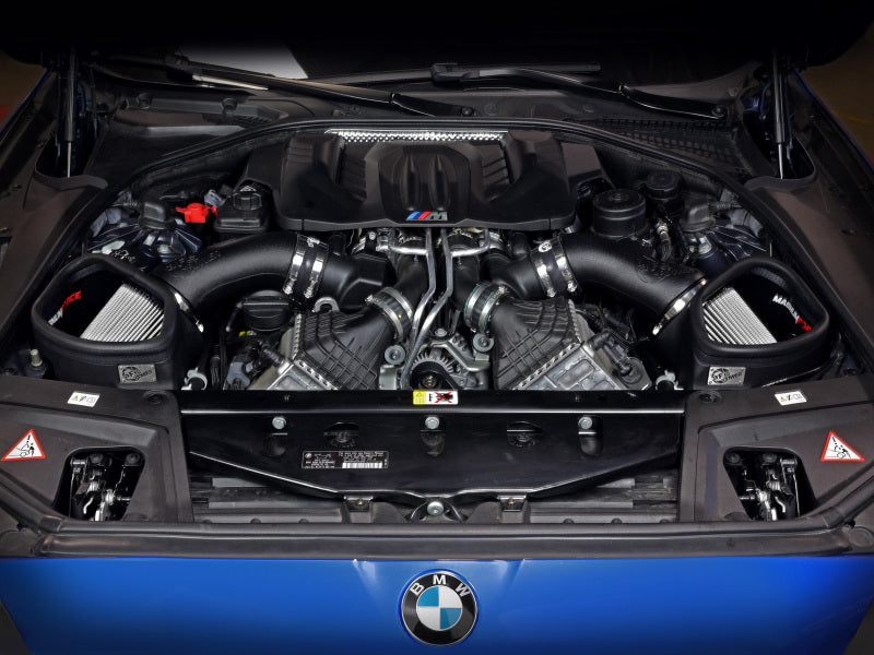 aFe 54-13030D POWER Magnum FORCE Stage-2 Pro DRY S Cold Air Intake System 12-19 BMW M5 (F10) / M6 (F12/13)