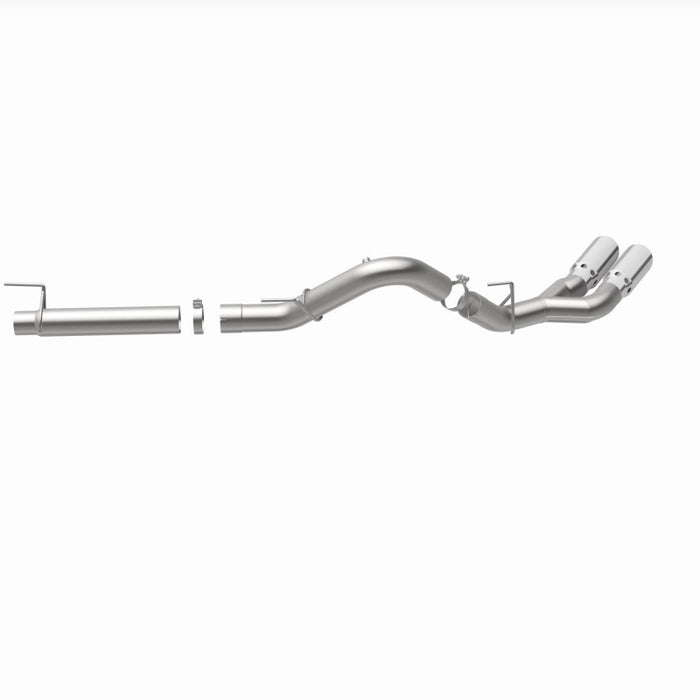 Magnaflow 19422 MagnaFlow CatBack 2018 Ford F-150 V6-3.0L Dual Exit Polished Stainless Exhaust - MF Series