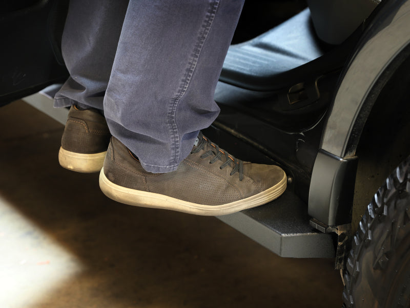 aFe 79-27004 POWER 10-14 Subaru Outback H4 2.5L / H6 3.6L Terra Guard Trail Steps - Black