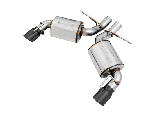 AWE Tuning 3015-33103 16-19 Chevrolet Camaro SS Axle-back Exhaust - Touring Edition (Diamond Black Tips)