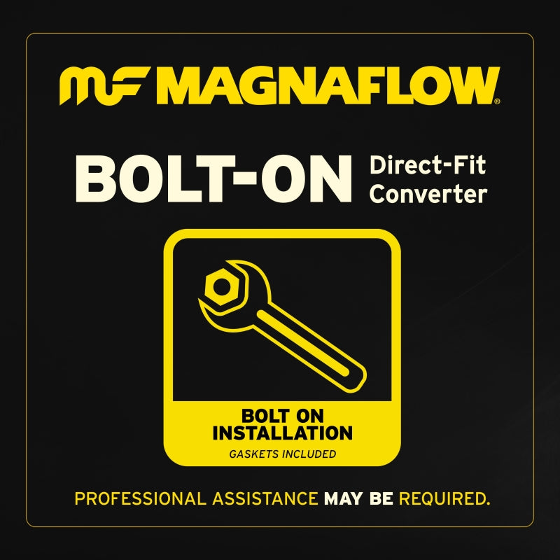Magnaflow 49930 MagnaFlow Conv 06-08 Porsche Cayman DF SS OEM Grade Driver Side Catalytic Converter w/Header