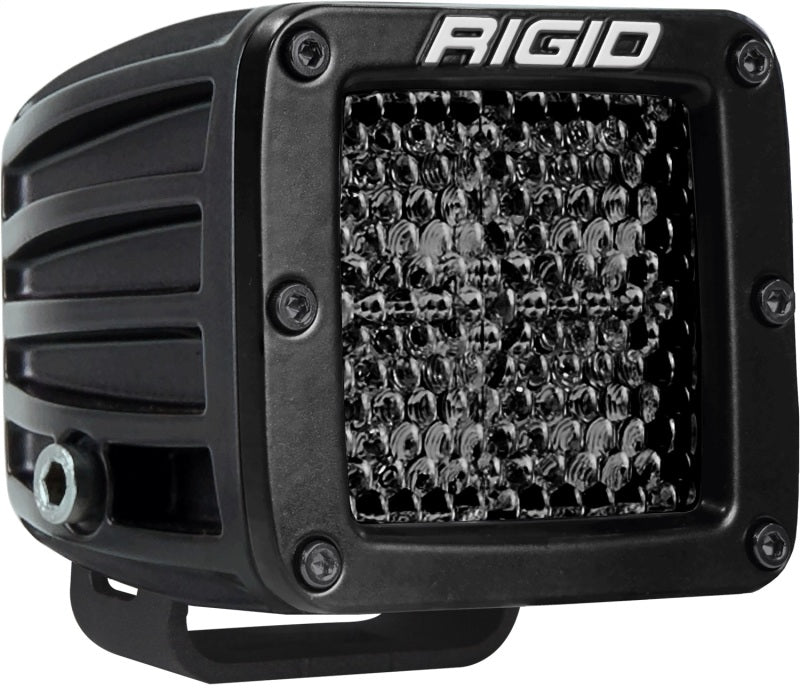 Rigid Industries 202513BLK D Series PRO Midnight Edition - Spot - Diffused - Pair