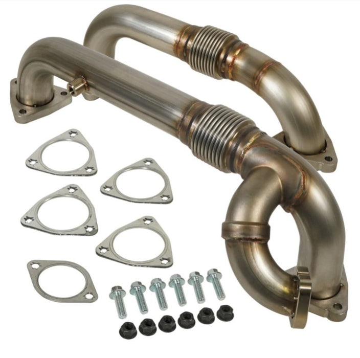 BD Diesel 1043909 UpPipe Kit - Ford 08-10 6.4L w/EGR Connector