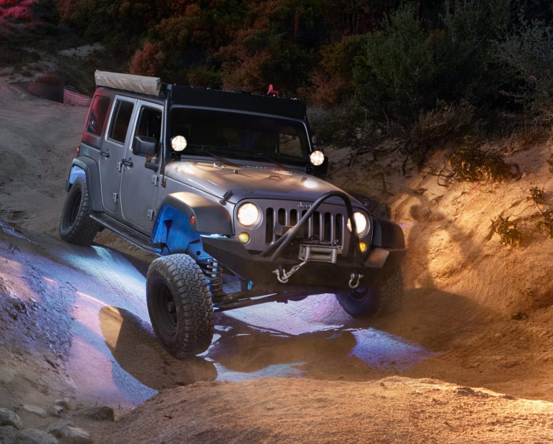 KC HiLiTES 339 C-Series RGB LED Rock Light Kit (Incl. Wiring) - Set of 6