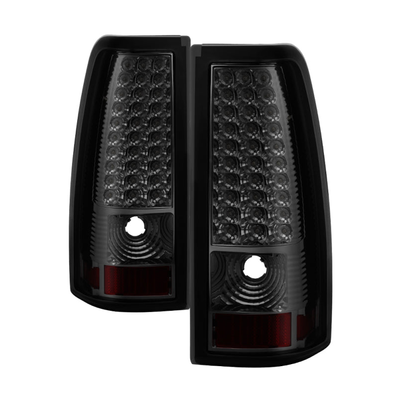 SPYDER 5011770 xTune Chevy Silverado 1500/2500/3500 99-02 99-03 LED Tail Lights Smoke ALT-ON-CS99-LED-SM