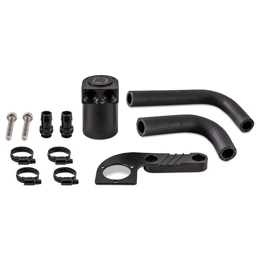 Mishimoto MMBCC-F80-15CBE 2015+ BMW F8X M3/M4 Baffled Oil Catch Can - Wrinkle Black
