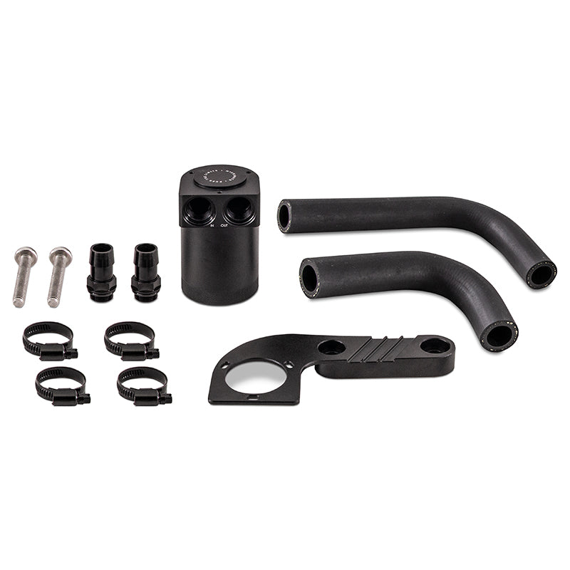Mishimoto MMBCC-F80-15CBE 2015+ BMW F8X M3/M4 Baffled Oil Catch Can - Wrinkle Black