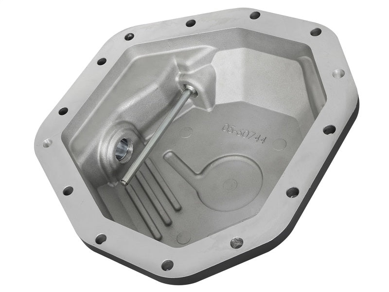 aFe 46-70352 Power Pro Ser Rear Diff Cover Black w/Mach Fins 2017 Ford Diesel Trucks V8-6.7L(td) Dana M275-14