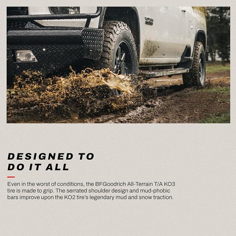 BFGoodrich 29259 All Terrain T/A KO3 35x12.50R18/F 128R