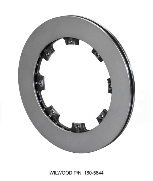 Wilwood 160-5844 Rotor-UL32 HP Vented Iron 12.19 x .810 - 8 on 7.62in