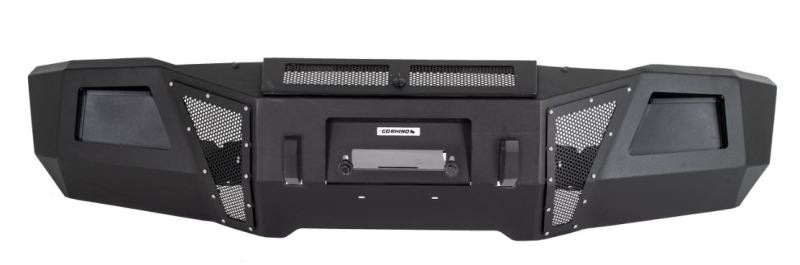 Go Rhino 24280T 15-19 Chevrolet Silverado 2500HD/3500HD BR11 Front Bumper Replacement - Tex. Black