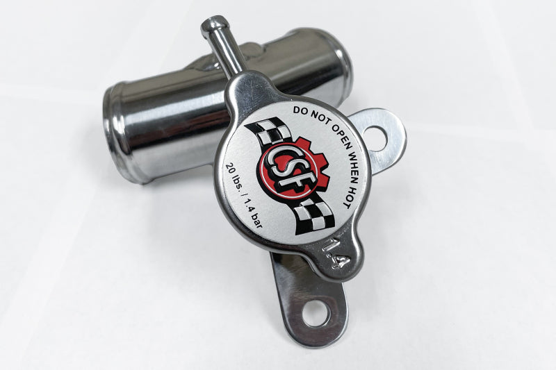 CSF 8044 13+ BRZ / 13-20 Toyota 86 / 22+ GR86 Aluminum Filler Neck w/ High Pressure Radiator Cap