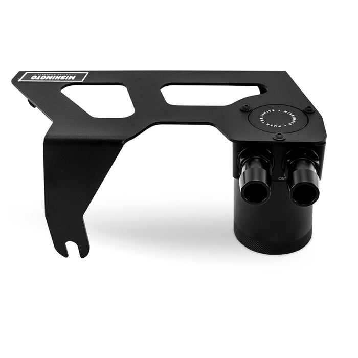 Mishimoto MMBCC-WR6-07PBE2 07-11 Jeep Wrangler JK Baffled Oil Catch Can - Black