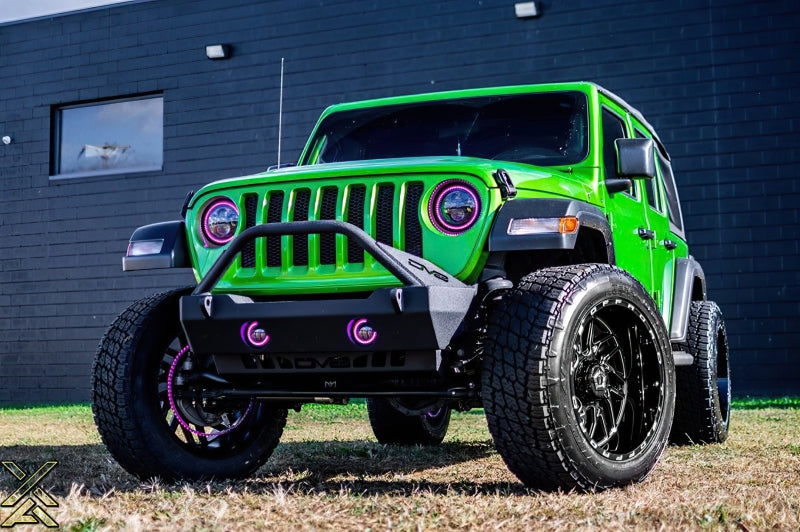 ORACLE Lighting 5769J-332 Oracle Jeep Wrangler JL/Gladiator JT 7in. High Powered LED Headlights (Pair) - Dynamic