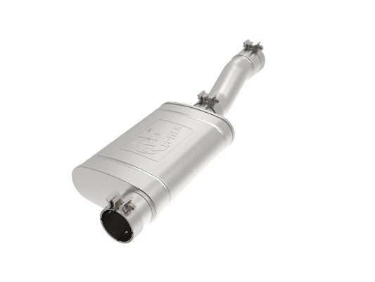 aFe 49C44121 Apollo GT Series 409 Stainless Steel Muffler Upgrade Pipe GM Silverado/Sierra 1500 19-20 V8-5.3L