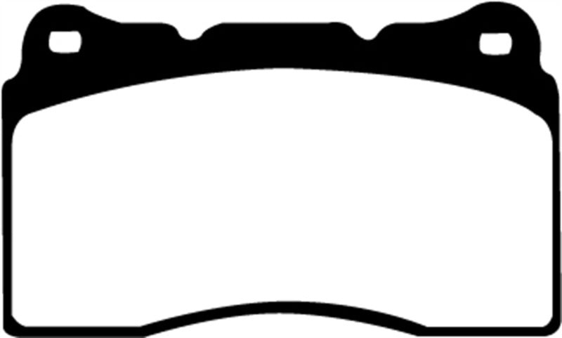 EBC DP31210C 04-08 Acura TL 3.2 (Manual)(Brembo) Redstuff Front Brake Pads
