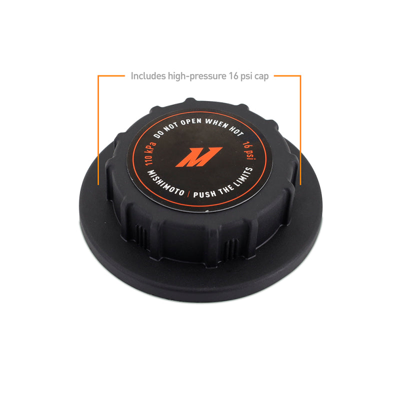 Mishimoto MMRT-EXP-TRDBK Universal Aluminum Coolant Expansion Tank - MWBK