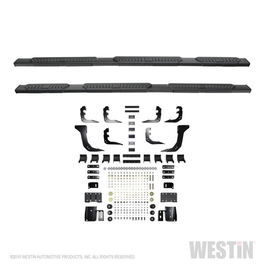 Westin 28-534705 19-21 RAM 1500 Crew Cab R5 M-Series Wheel-to-Wheel Nerf Step Bars - Black