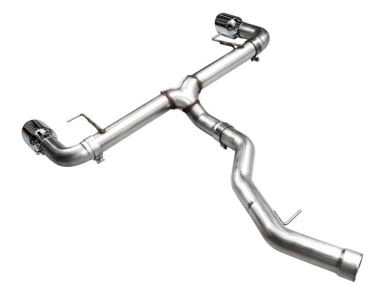 AWE Tuning 3020-32429 AWE 19-23 BMW 330i / 21-23 BMW 430i Base G2X Track Edition Axle Back Exhaust - Chrome Silver