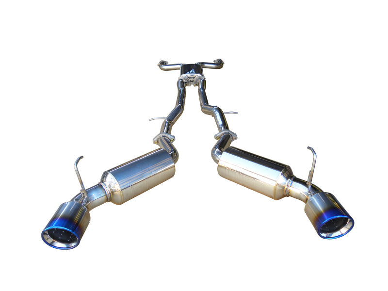 Injen SES1997TT 08-13 Infiniti G37 V6 3.7L RWD Coupe Only 76mm Stainless Steel Exhaust w/ Titanium Tips