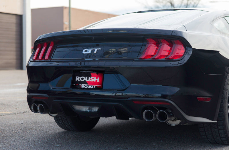 Roush 422093 2018-2024 Ford Mustang 5.0L V8 Cat-Back Exhaust Kit (Fastback Only)