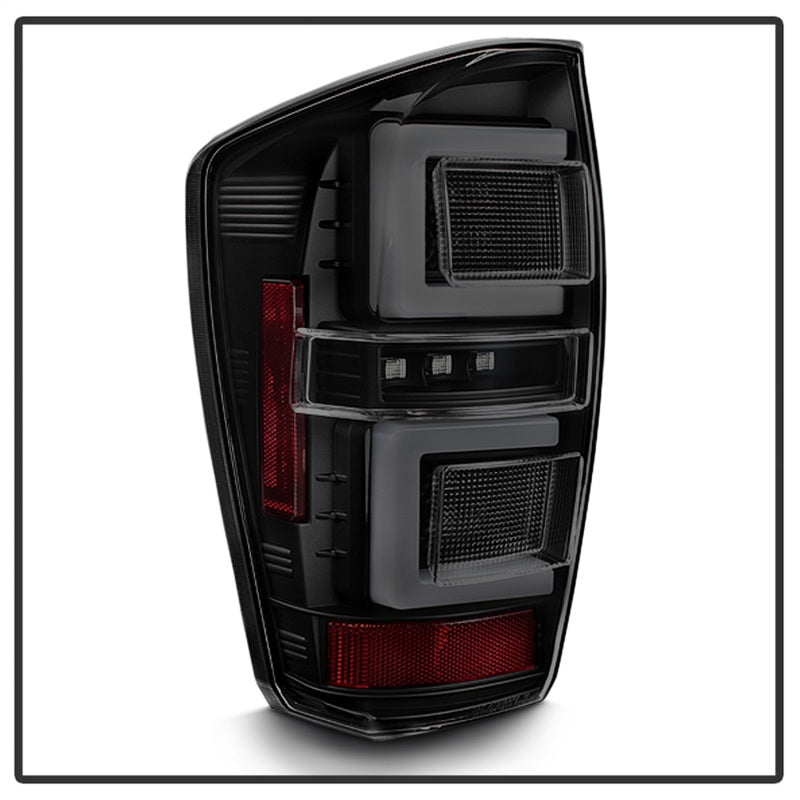 SPYDER 5085740 Spyder 16-17 Toyota Tacoma LED Tail Lights - Black Smoke (ALT-YD-TT16-LED-BSM)