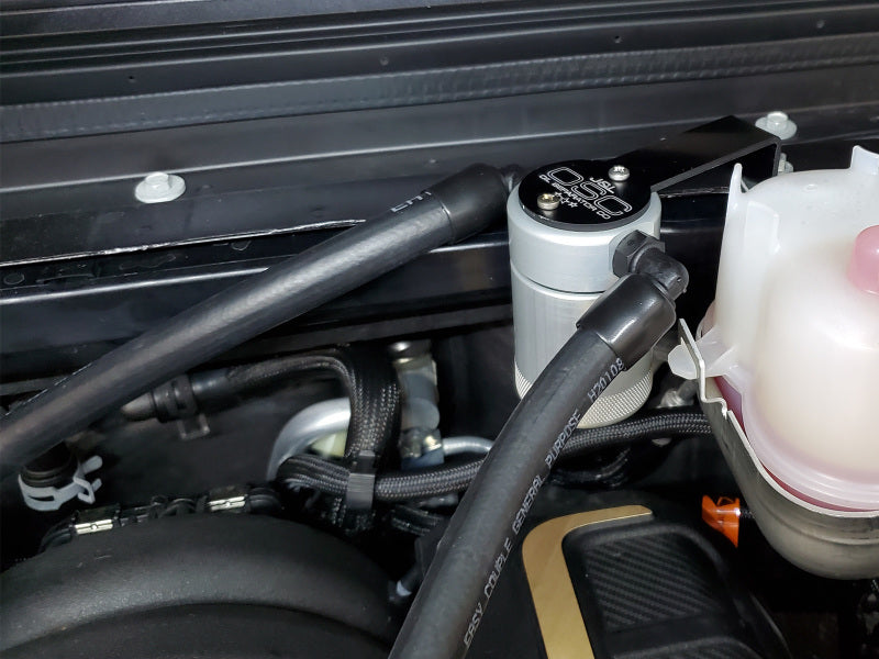 J&L 3072P-C 2021-2025 Jeep Wrangler 392 Oil Separator 3.0 Passenger Side - Clear Anodized