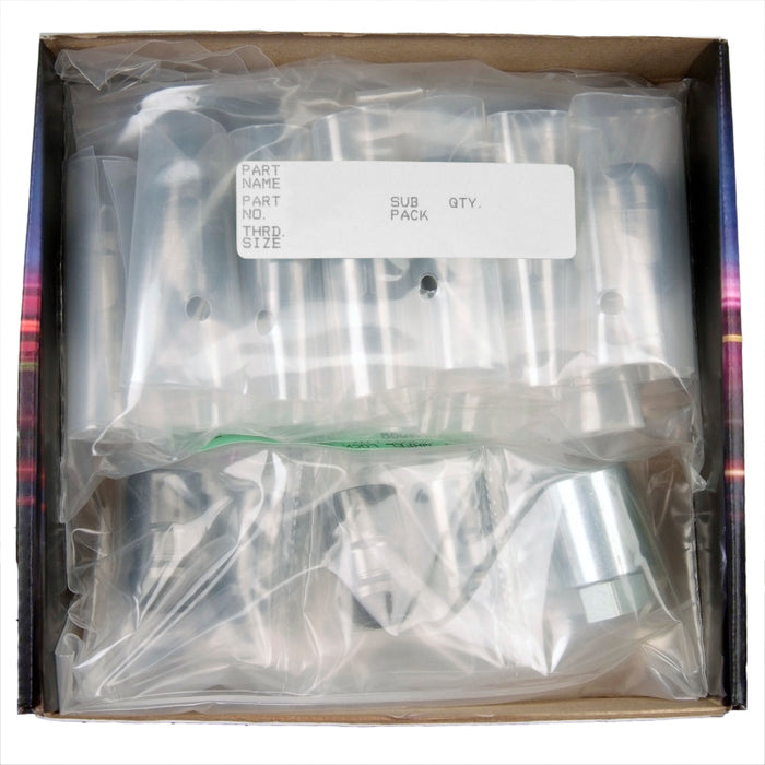 McGard 84538 5 Lug Hex Install Kit w/Locks (Cone Seat Nut / Bulge) M12X1.5 / 3/4 Hex / 1.45in. L - Black