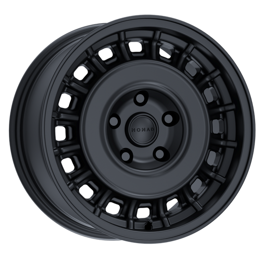 Nomad N502SB-78560-00 N502SB Arvo 17x8.5in / 6x139.7 BP / 0mm Offset / 106.1mm Bore - Satin Black Wheel
