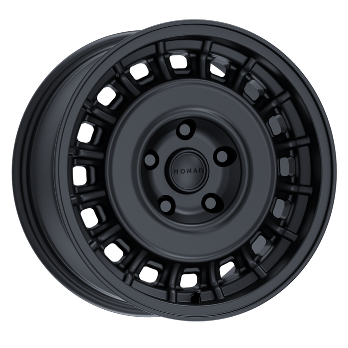 Nomad N502SB-78560-00 N502SB Arvo 17x8.5in / 6x139.7 BP / 0mm Offset / 106.1mm Bore - Satin Black Wheel