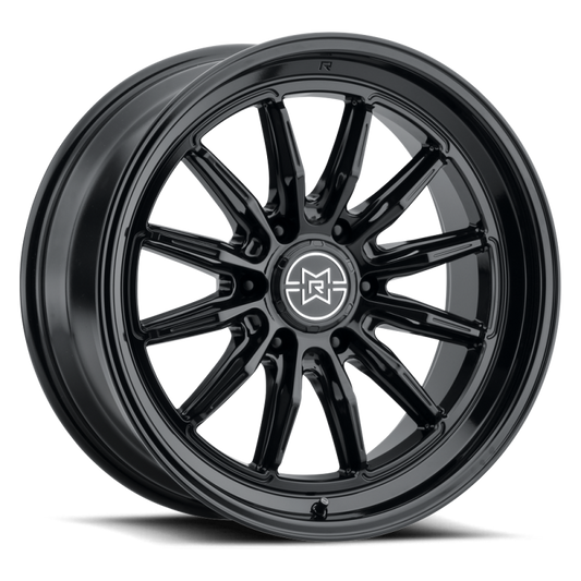 Method Raised MR803 20x10 / 8x180 BP / -18mm Offset / 124.1mm Bore - Gloss Black Wheel