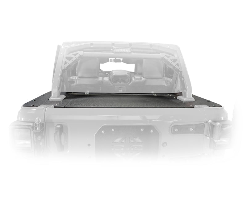 DV8 Offroad JLRS-01 2018+ Jeep Wrangler JL 4 Door Rear Storage Cover