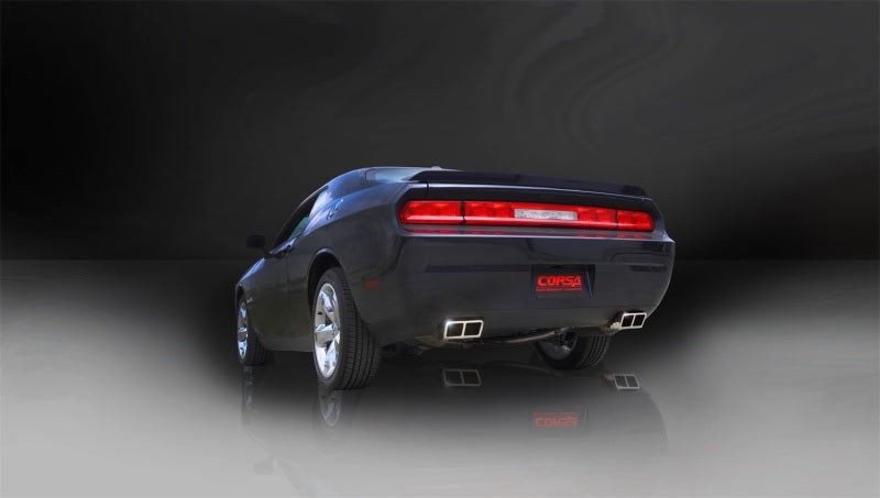 CORSA Performance 14529 Corsa 2011-2014 Dodge Challenger R/T 5.7L V8 Polished Xtreme Cat-Back Exhaust