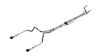 Borla 141000BC 24-25 Chevy Silverado 1500 (6.2L V8) S-Type Cat Back - 3.5in Black Chrome Tips