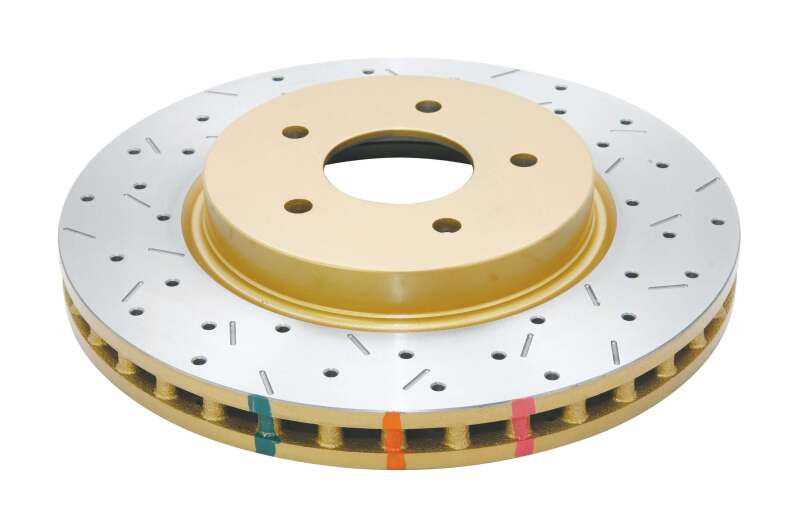 DBA DBA42304XS 8/98+ Nissan Skyline R34 GTT Front Crossdrilled Slotted 4000 Series Rotor