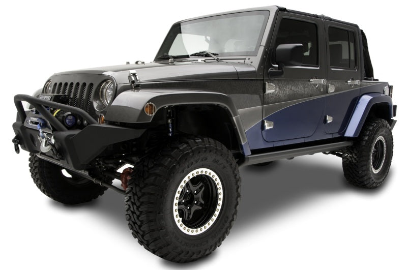 AMP Research 75122-01A 2007-2017 Jeep Wrangler JK 4 Door PowerStep - Black