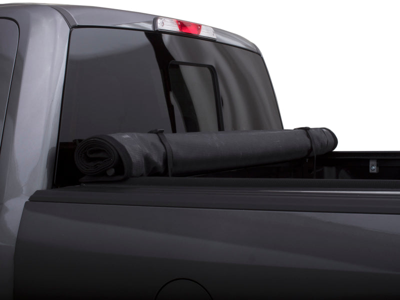 LUND 968250 Lund 17-23 Ford F-250/350 Super Duty (6.8ft. Bed) Genesis Elite Roll Up Tonneau Cover - Black
