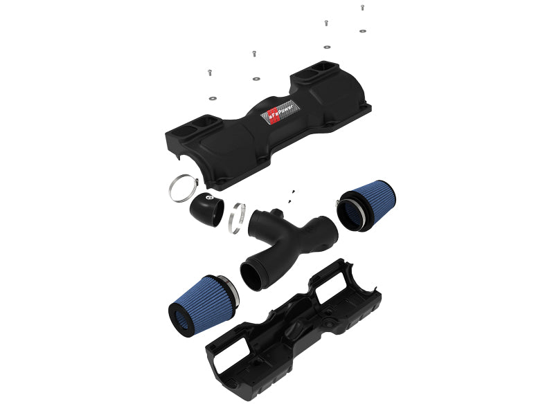 aFe 54-83038R Magnum Force Stage-2Si Cold Air Intake System w/ Pro 5R Media 09-12 Porsche 911 Carrera(997)