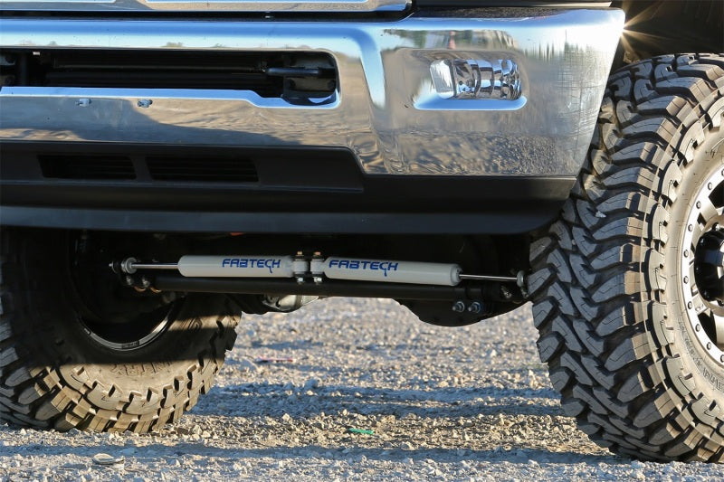 Fabtech FTS23060 14-18 RAM 2500/3500 4WD Dual Steering Stabilizer System w/Perf. Shocks