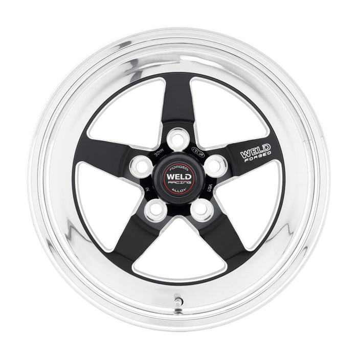 Weld 71MB-510N75C S71 15x10 / 5x120mm BP / 7.5in. BS Black Wheel (Medium Pad) - Non-Beadlock