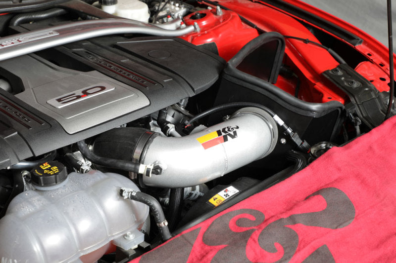 K&N Engineering 69-3540TP K&N 2018 Ford Mustang GT V8 5.0L F/I Typhoon Air Intake