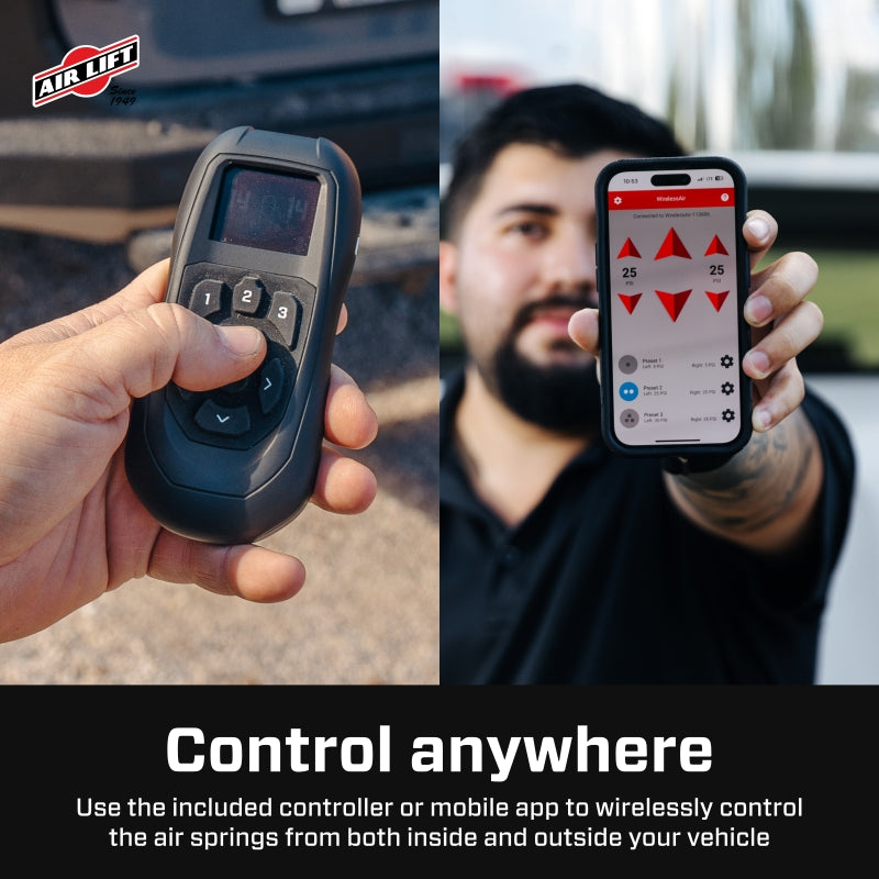 Air Lift 74100EZ Wireless Air Tank Kit w/ EZ Mount