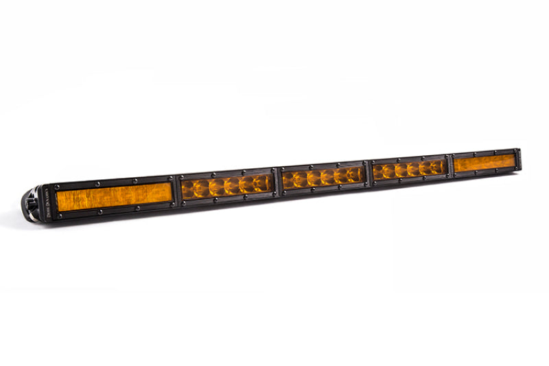 Diode Dynamics DD5054 30 In LED Light Bar Single Row Straight - Amber Combo Each Stage Series